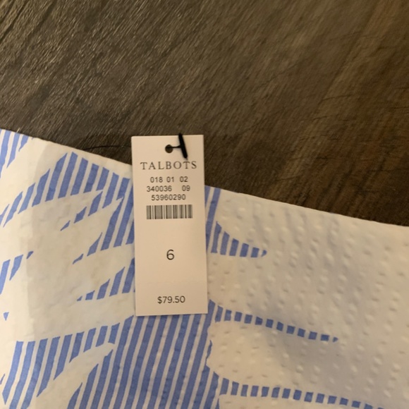 Talbots a line palm‎ leaf skirt. NWT. Retail 79.50 - Picture 3 of 5